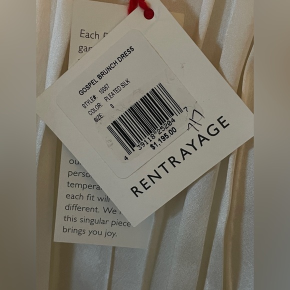 RENTRAYAGE SILK DRESS - Picture 10 of 11